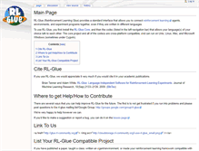 Tablet Screenshot of glue.rl-community.org